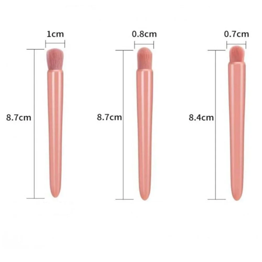 Travel Makeup Brush Set with Mirror